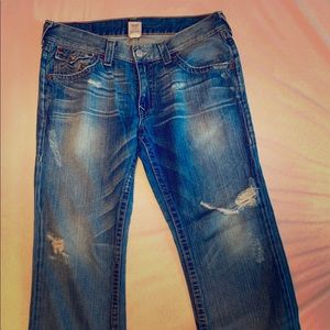 Men’s True Religion Jeans Size 36 Boot Cut